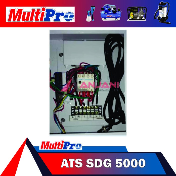 MULTIPRO ATS SDG 5000 WATT UNTUK GENSET 5000WATT AUTOMATIC TRANSFER SWITCH 5 KW 5KW