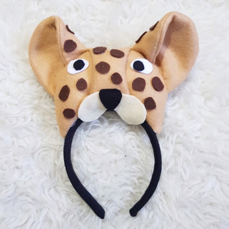 Bando Leopard Bando Karakter Macan Kostum Leopard Cosplay