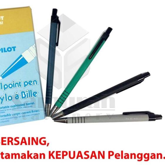 

☼ Ballpoint Pilot BPRK -10M 0.5 mm / Pulpen Super / Pen Cetek Body Karet ☚