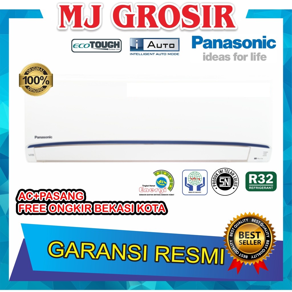 PANASONIC CS-LN 5 UKJ 0.5 PK 5UKJ 1/2PK + PASANG R32 LOW VOLTAGE ECO