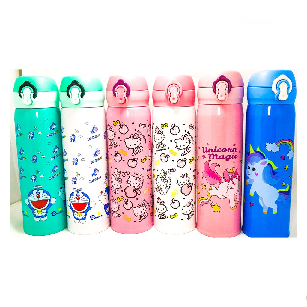TERMOS Karakter Tutup Kancing 500 ML [KS] | Shopee Indonesia