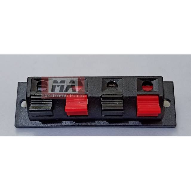Terminal Speaker 4pin Jepit Tipis