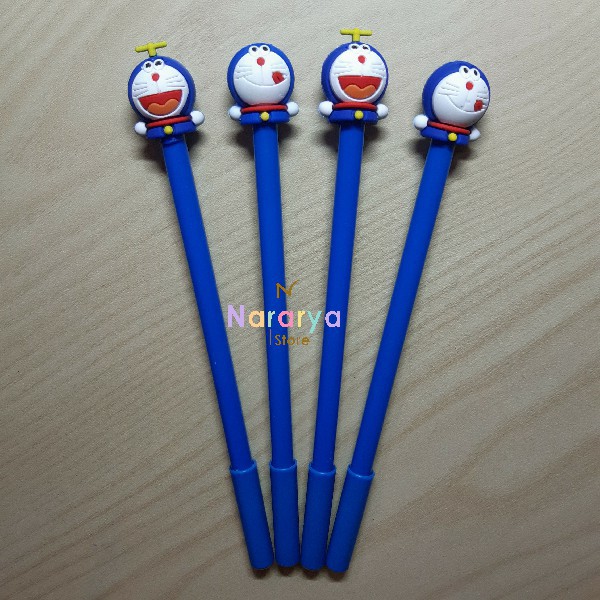 

2x Gel Pen Doraemon / Gel Pen Karakter / Gel Pen Lucu / Pulpen Lucu / Alat Tulis Sekolah