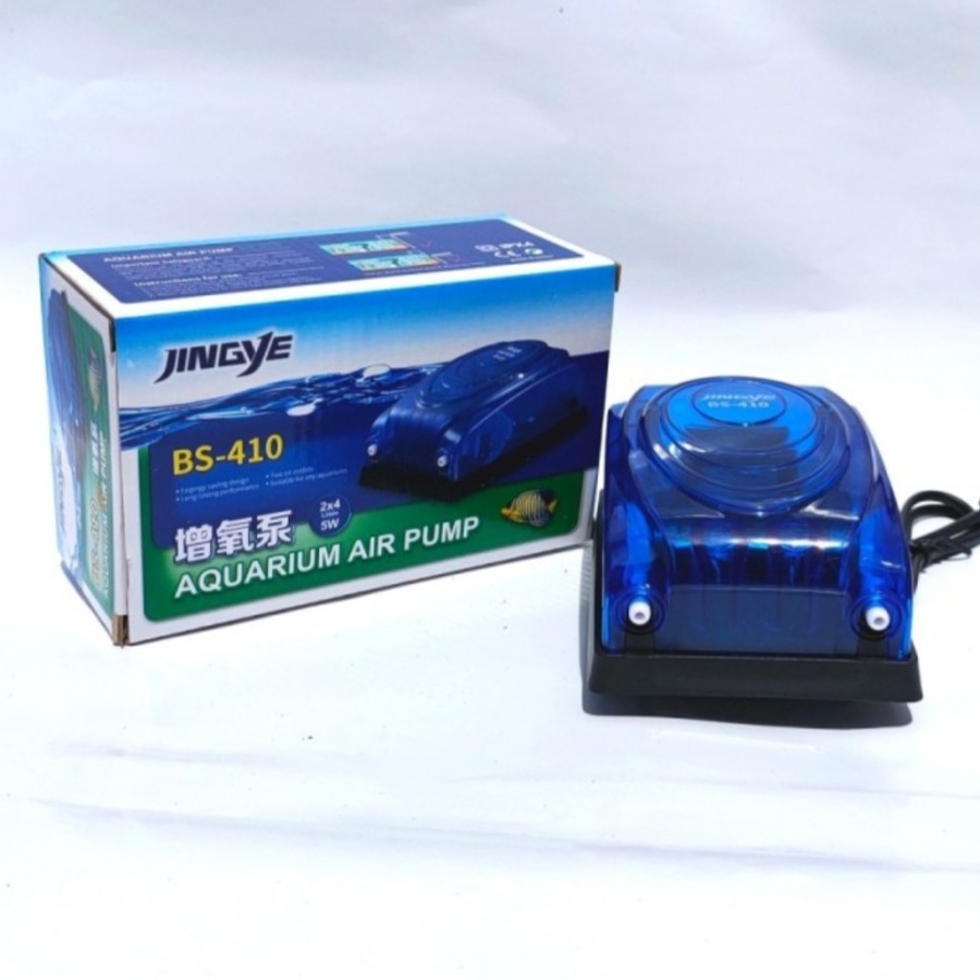 Aerator Aquarium 2 Lubang JINGYE BS 410 TERMURAH!