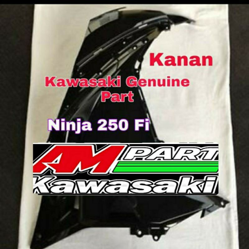 fairing sayap atas depan Ninja 250 fi 250fi ABS atau non ABS ORIGINAL KGP