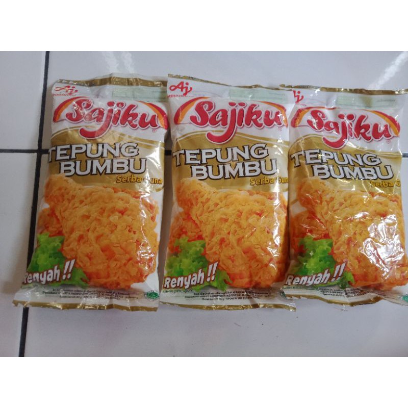 

SAJIKU TEPUNG BUMBU SERBAGUNA RENYAH 80gram