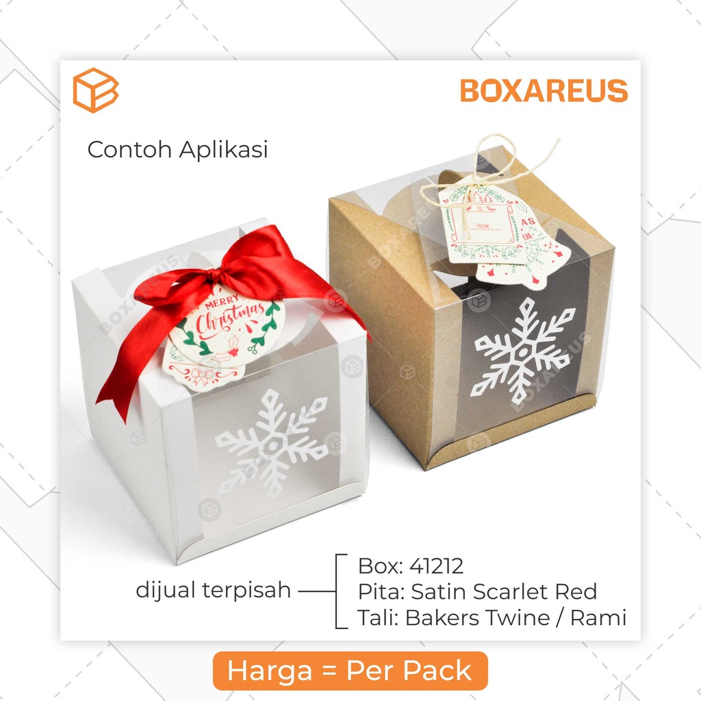 Hangtag Natal Hang Tag Christmas Kartu Ucapan Box Hampers | HTK SC