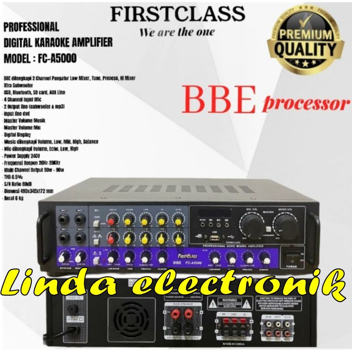 Amplifier Firstclass Fc A 5000 New Firstclass Fca5000 FC A5000 FC A5000