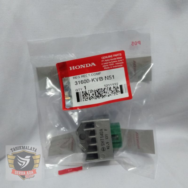 KIPROK VARIO BEAT KARBU HONDA GENUINE PARTS ORIGINAL KODE 31600-KVB-N51