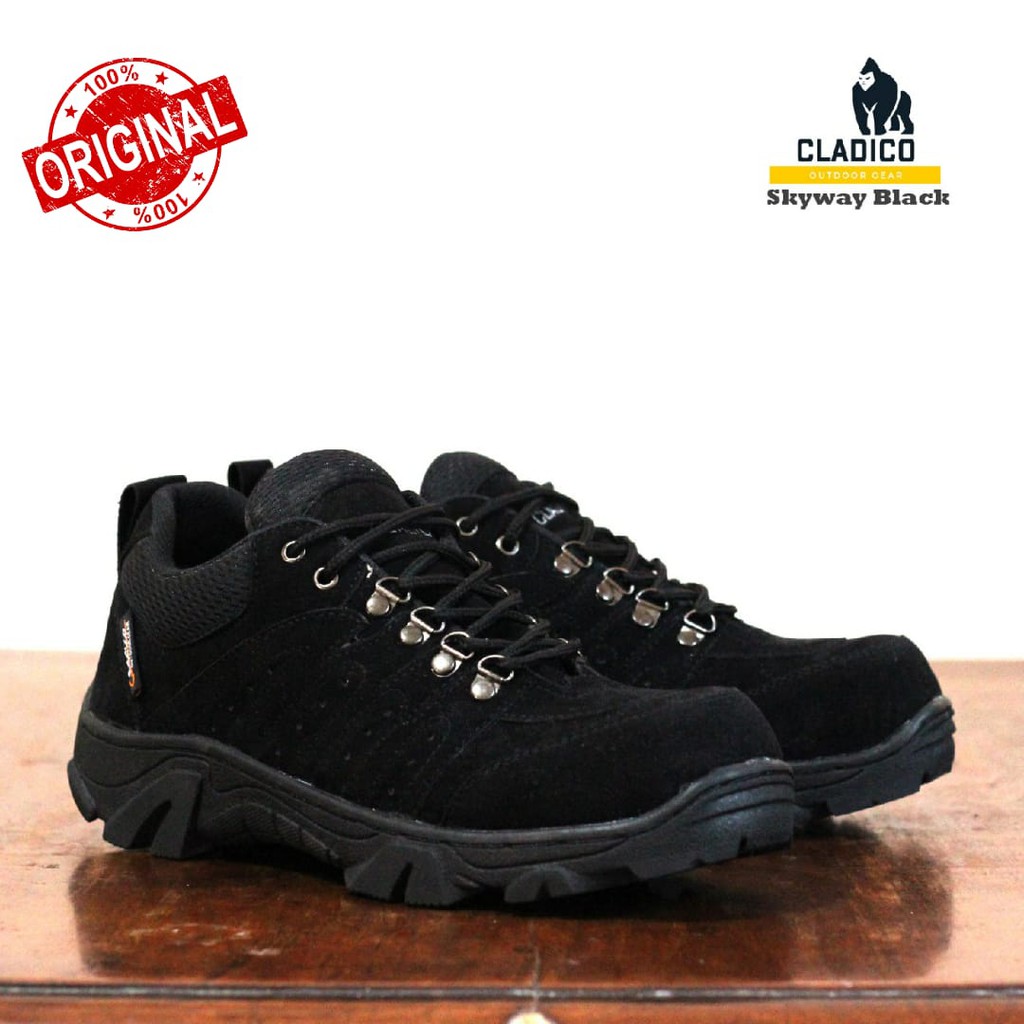 SEPATU SAFETY PRIA UJUNG BESI KERJA PROYEK LAPANGAN, OUTDOOR, GUNUNG, CLADICO SKYWAY SKY WAY