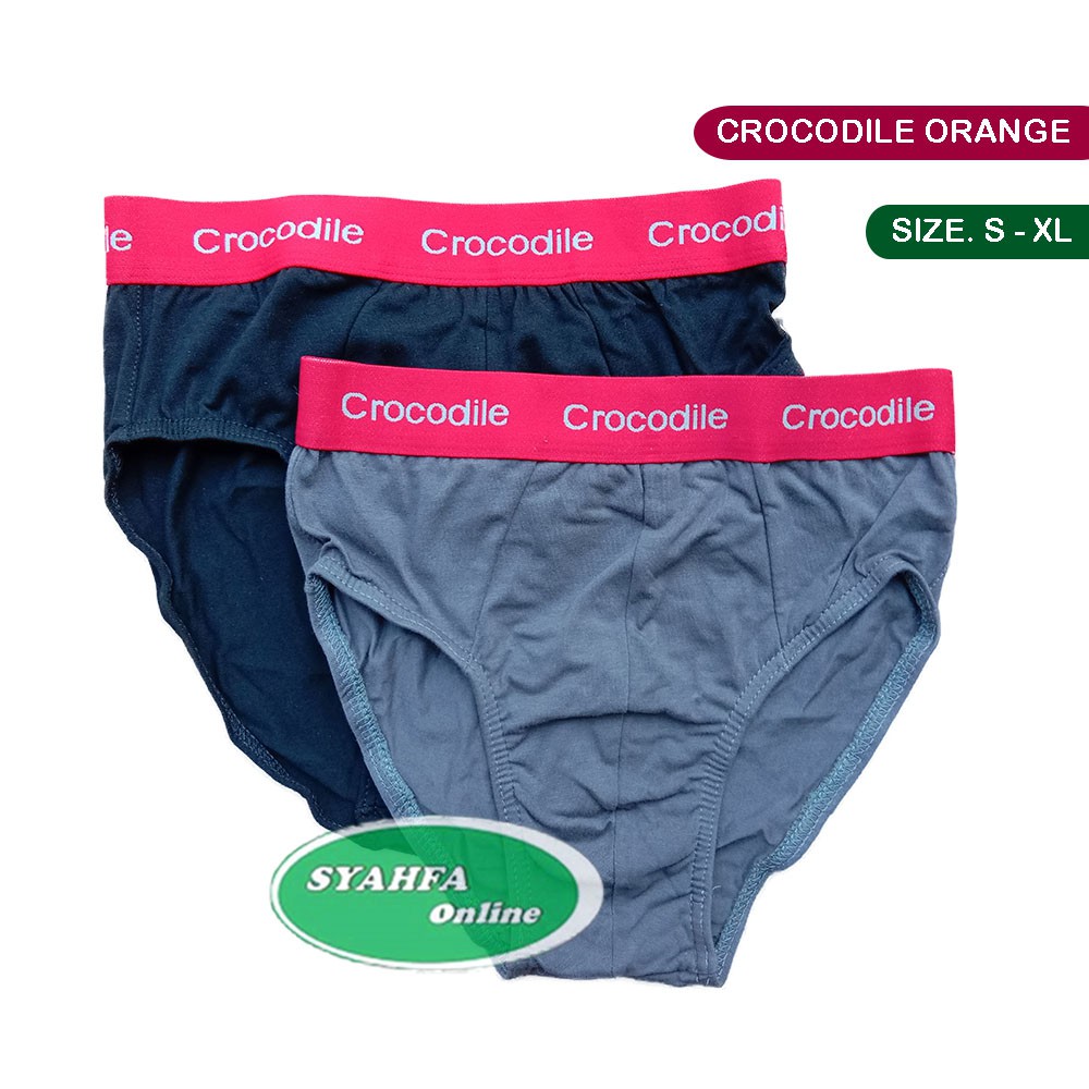 2 Pcs CD  Crocodile  522 006 Celana dalam pria karet   2 Pcs CD  Crocodile  522 006 Celana dalam pria karet