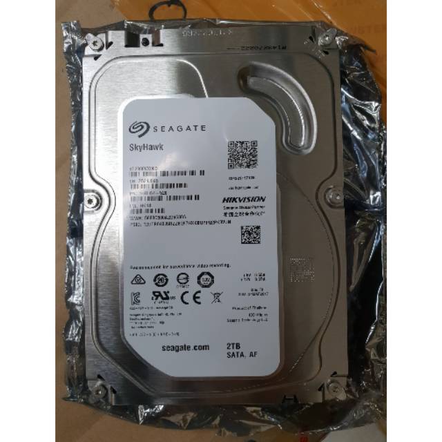 HARDISK SEAGATE 2TB/2000GB  SKYHAWK SURVEILANCE ( KHUSUS BUAT CCTV )