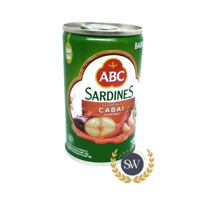 

Sardines ABC Kecil 155gr - PER KALENG - 155gr