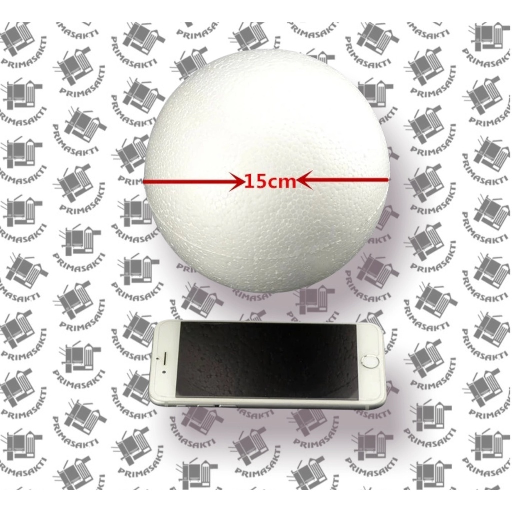 

Sterofoam Gabus bola 15 cm putih 1 BIJI