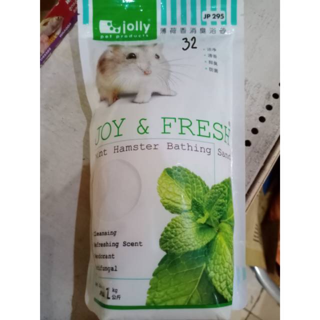 Pasir wangi Joy &amp; fresh sand bathing hamster 1kg