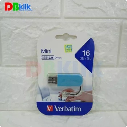 Verbatim Mini USB Drive 16GB - Blue &quot;Mini USB Drive 16GB&quot;