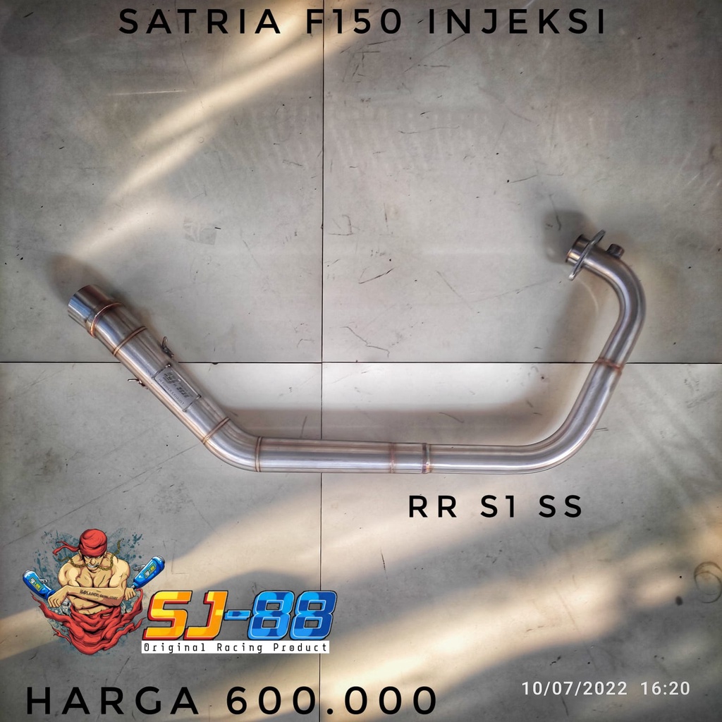 Header SJ88 RR S1 – Satria FU Injeksi – Stainless