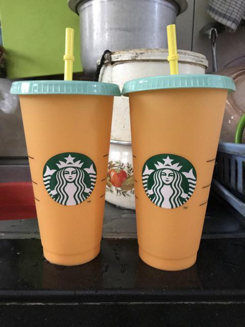 Reusable Cup Starbucks - Color Changing Cups Ori 100%