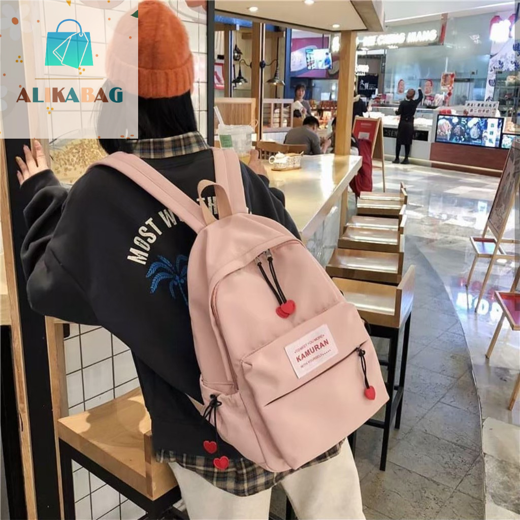 ALIKA BAG - Tas Ransel Wanita Travel Backpack