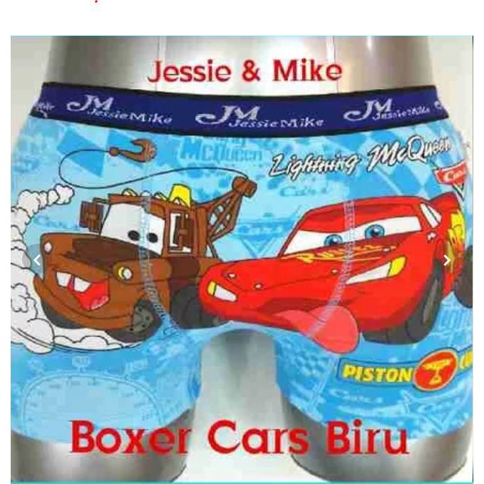 NEW CELANA BOXER ANAK CEWEK DAN COWOK JESSIE MIKE MOTIF KARAKTER KARTUN