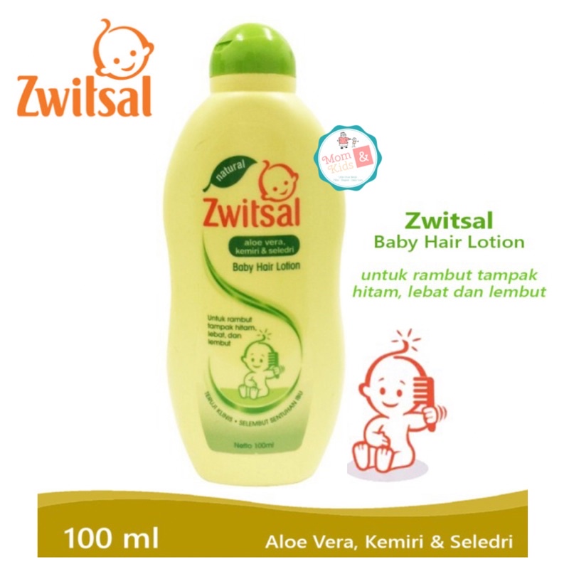 Zwitsal Baby Hair Lotion Aloe Vera Kemiri &amp; Seledri 100ml