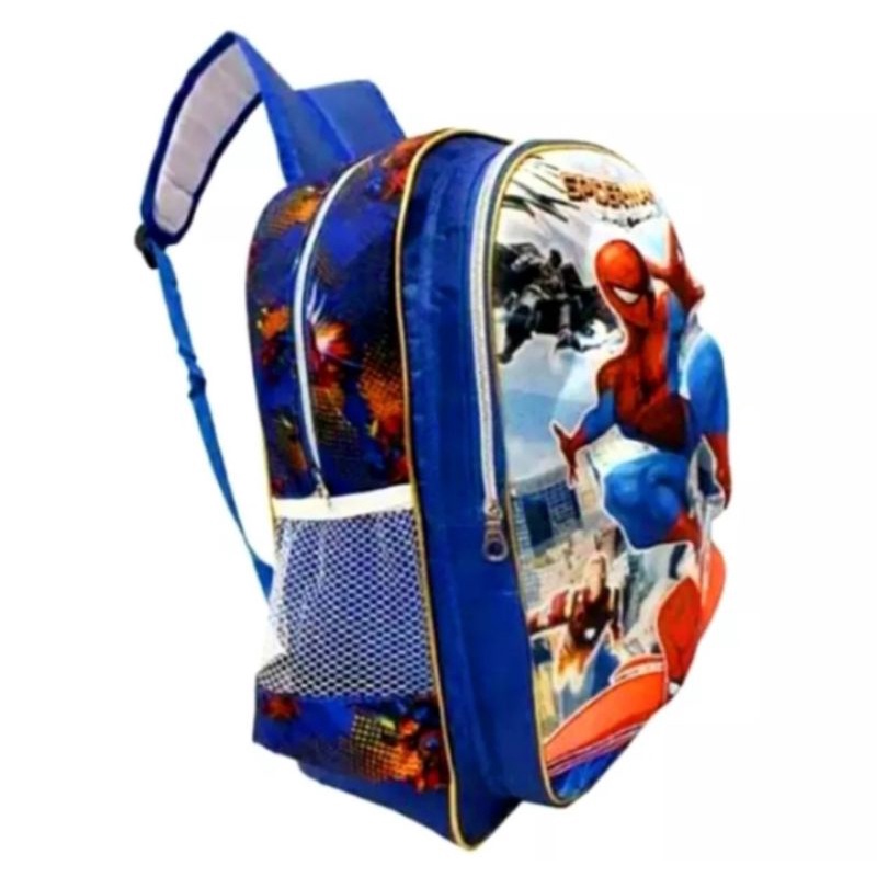 TAS RANSEL ANAK LAKI LAKI/COWO SD-TK SPIDERMAN EMBOS 3D,MURAH MERIAH BERKUALITAS