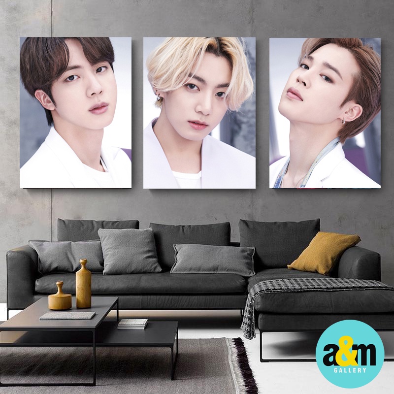 Poster Kayu BTS THE BEST VERSION JIN RM SUGA JUNGKOOK J-HOPE JIMIN V I Hiasan Dinding Dekorasi Kamar I Poster Kayu K-POP Dekorasi Kamar - A&amp;M