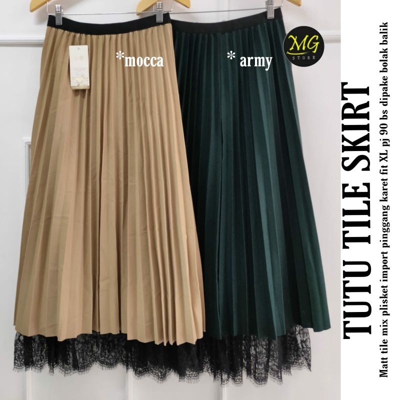 ROK TUTU TILE matt tile mix plisket import by MG