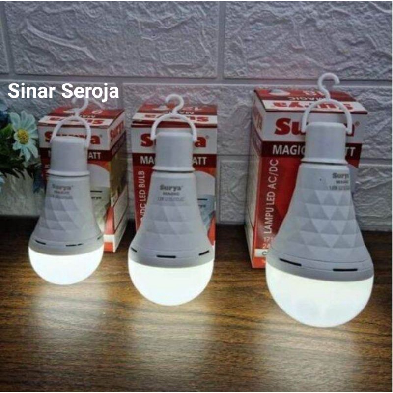 Lampu Emergency SURYA MAGIC 9 Watt 12 Watt 18 Watt