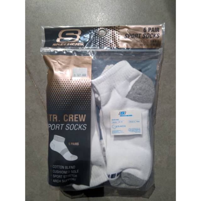 Kaos kaki SKECHERS 6 pasang