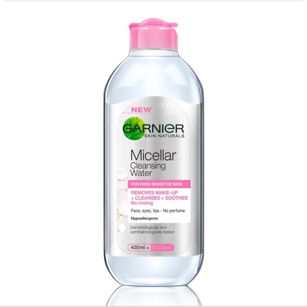 GARNIER MICELLAR WATER BLUE PINK OIL INFUSED 400ML-2