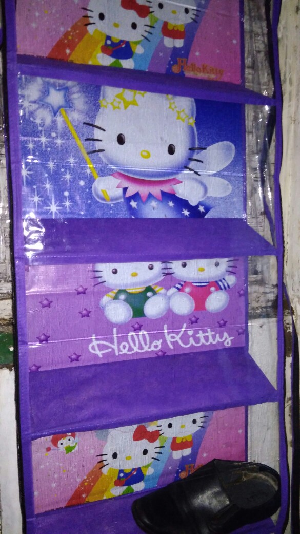 Paket Rak Tas Karakter Rak Sepatu Karakter Pedek