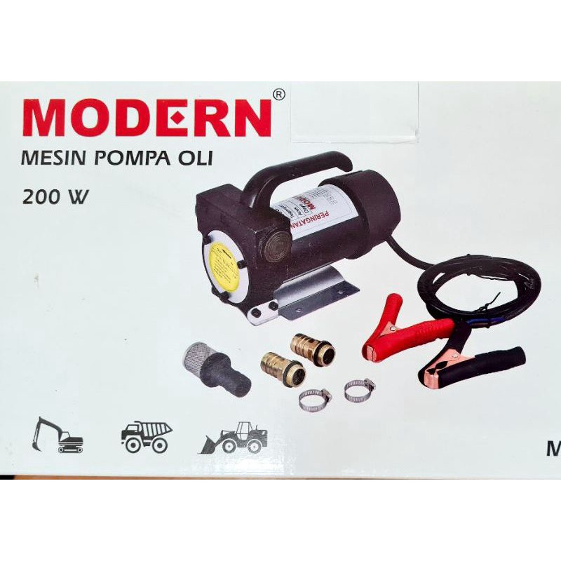 MODERN FY-607 Pompa Minyak Oli Solar Bensin Oil Cairan DC FY607