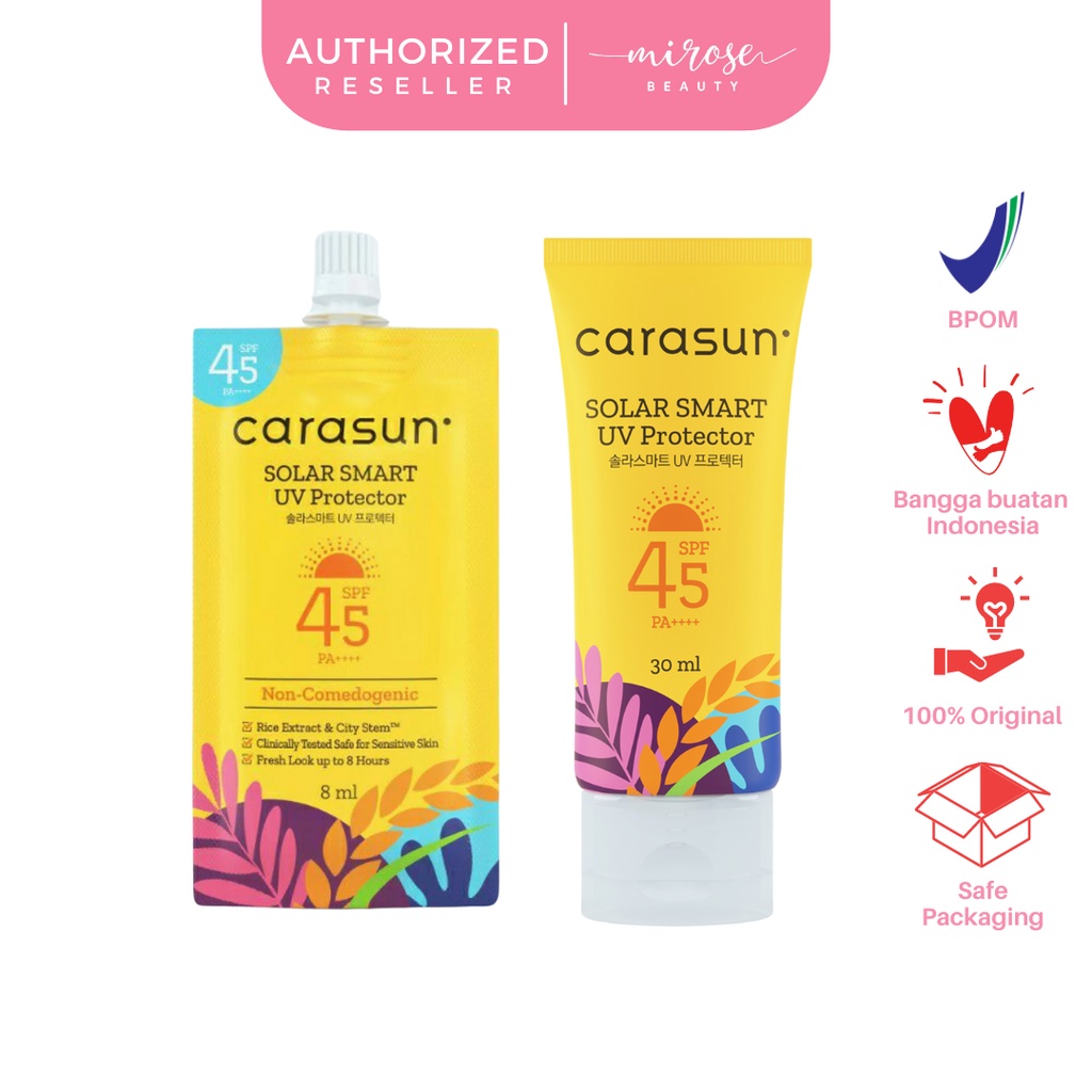 CARASUN Solar Smart UV Protector SPF 45 PA++++ 30ml