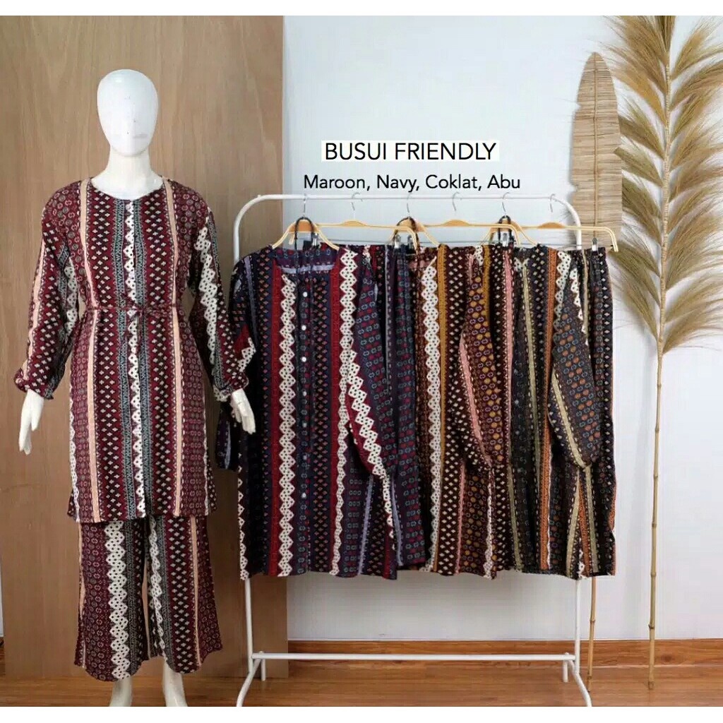 Alicia Set | Baju Set | Baju dan Celana Set