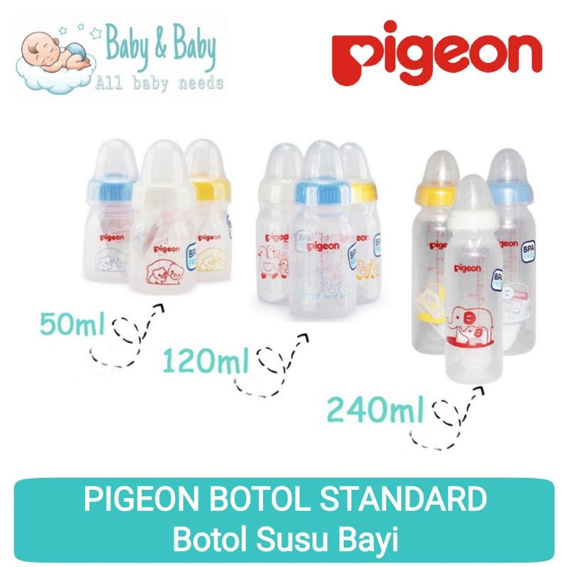 PIGEON Botol Susu Standard - Botol Susu Bayi