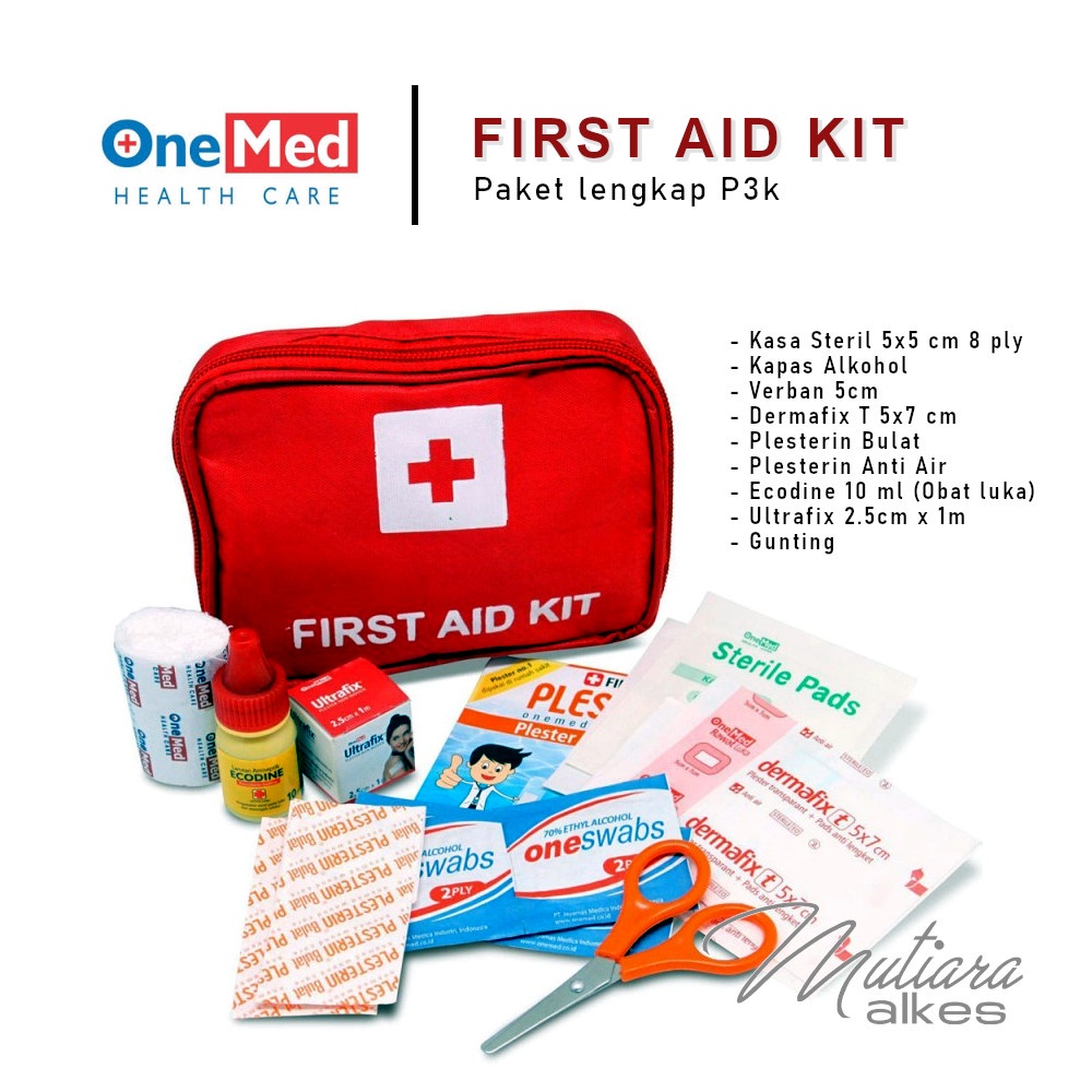 P3K Model Dompet OneMed - First Aid Kit