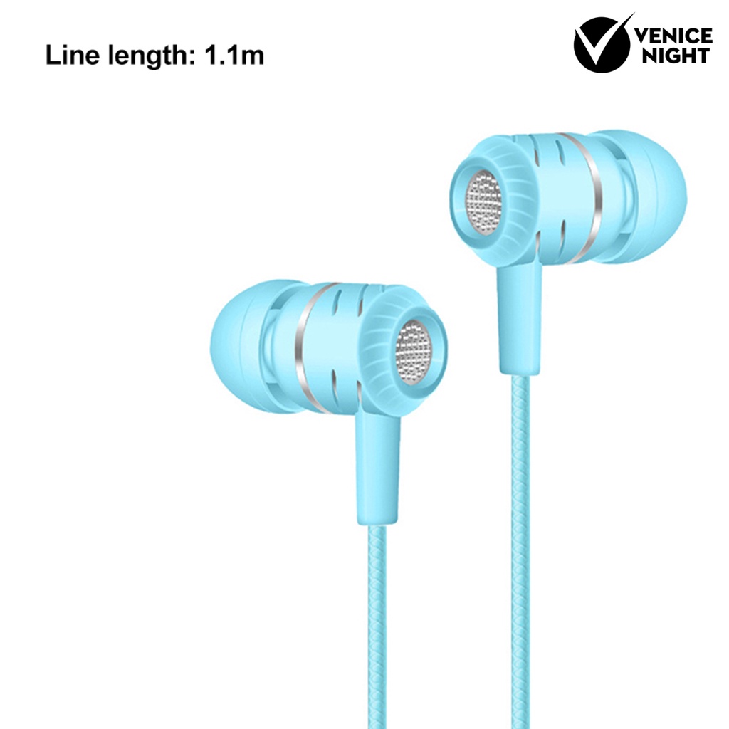 (VNEP) (Berkabel) L301 Headset Earphone Gaming In-ear Deep Bass Kabel Jack 3.5mm Dengan Mic Untuk PC