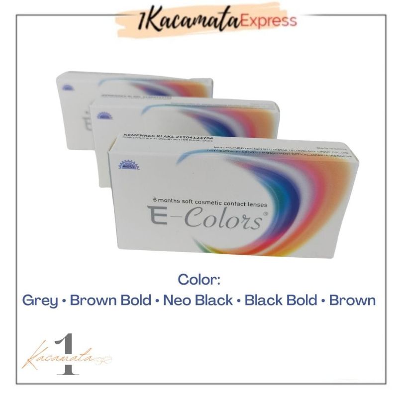 SOFTLENS WARNA MINUS EUROPA E-COLOR MINUS KECIL