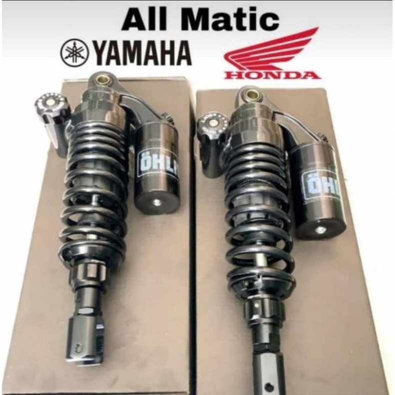 Shockbreaker Vario 125 150 Ohlins Black