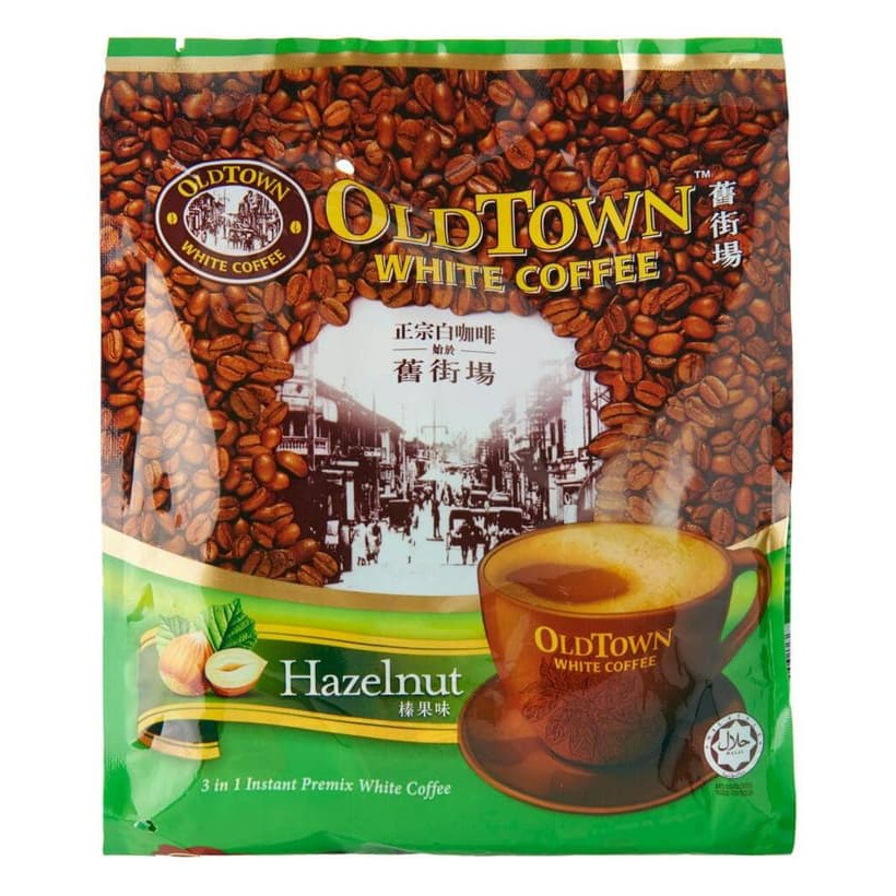 

OLDTOWN White Coffee 3 in 1 Hazelnut