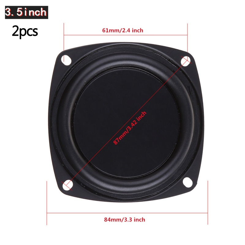 Btsg Woofer Radiator Speaker Pasif Pengganti