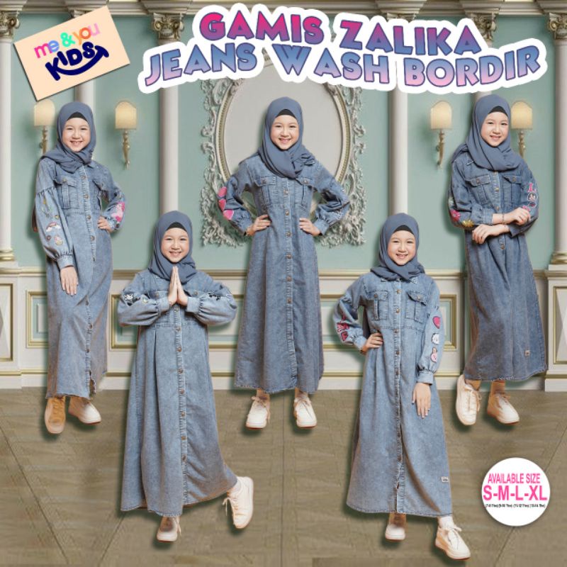 Gamis Zalika Jeans