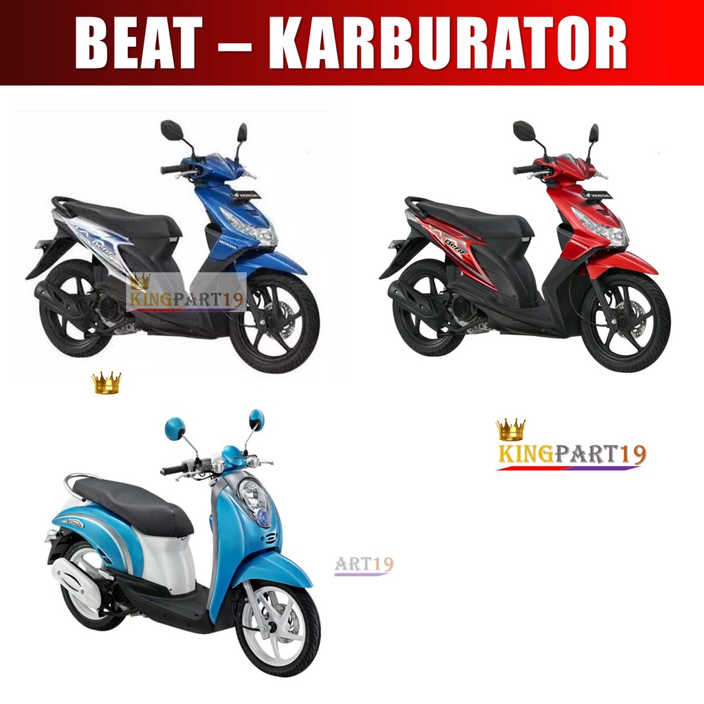 Mangkok Ganda Rumah Kopling BEAT SCOOPY KARBU  - KVY - KINGPART19