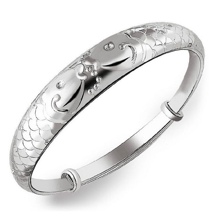ikan lucu Gelang Perak 925 Wanita