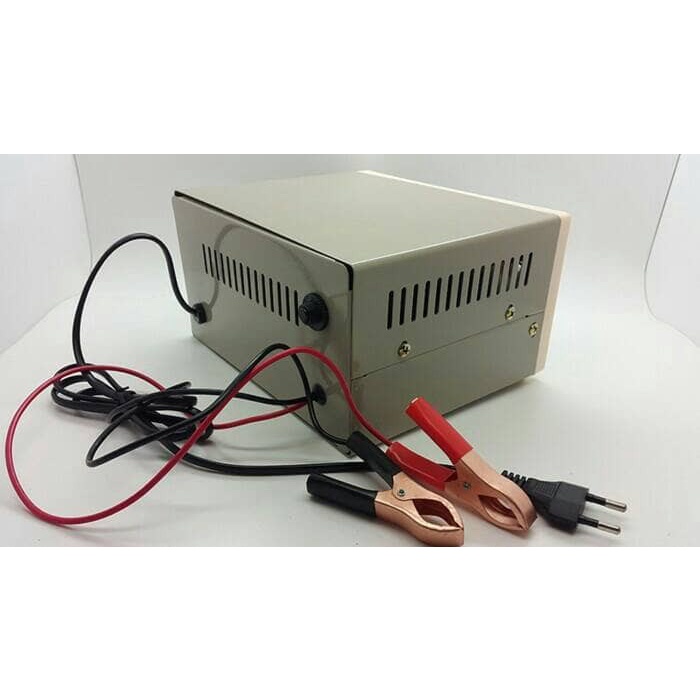 cas aki otomatis 10 A murah. bisa untuk cas aki mobil 100 ah