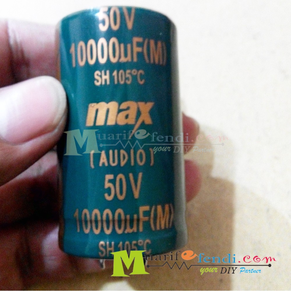 ELCO 10000uf / 50V MAX AUDIO