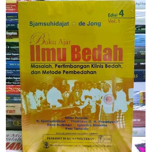 ORIGINAL BUKU AJAR ILMU BEDAH EDISI 4 VOL.1,2,3
