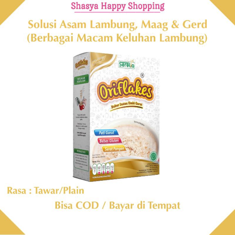 

Flakes Sereal Umbi Garut Asam Lambung Maag Gerd 350 Gram ( Bisa Cod )