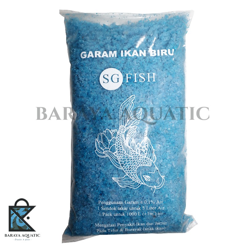 Garam Ikan Biru 1Kg - SG Fish